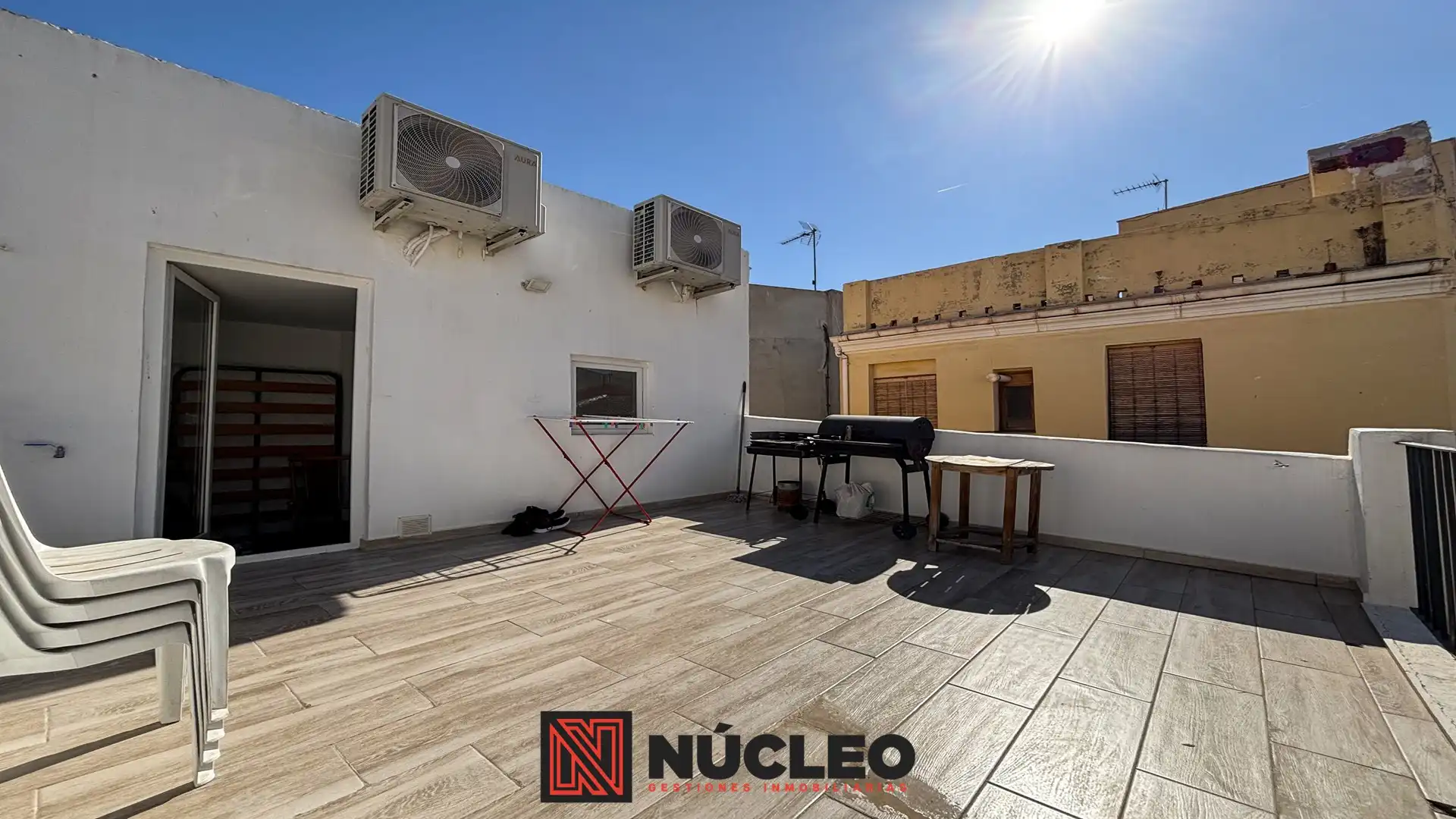 Terraza de Casa o chalet en venta en Burriana / Borriana con Aire acondicionado, Amueblado y Balcón