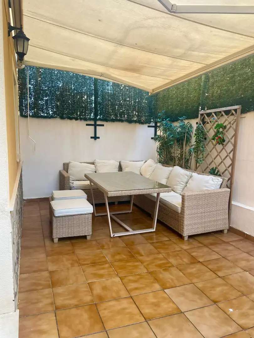 Terrasse von Wohnung zur Miete in Centro