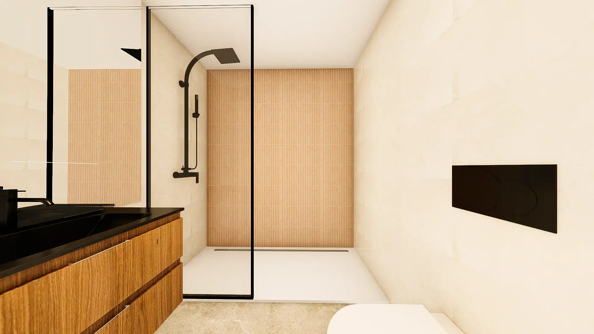 Baño de Casa adosada en venta en Sallent de Gállego con Calefacción, Jardín privado y Terraza