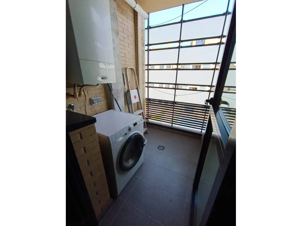 Balcony of Flat for rent in Fuenlabrada  with Air Conditioner, Heating and Storage room
