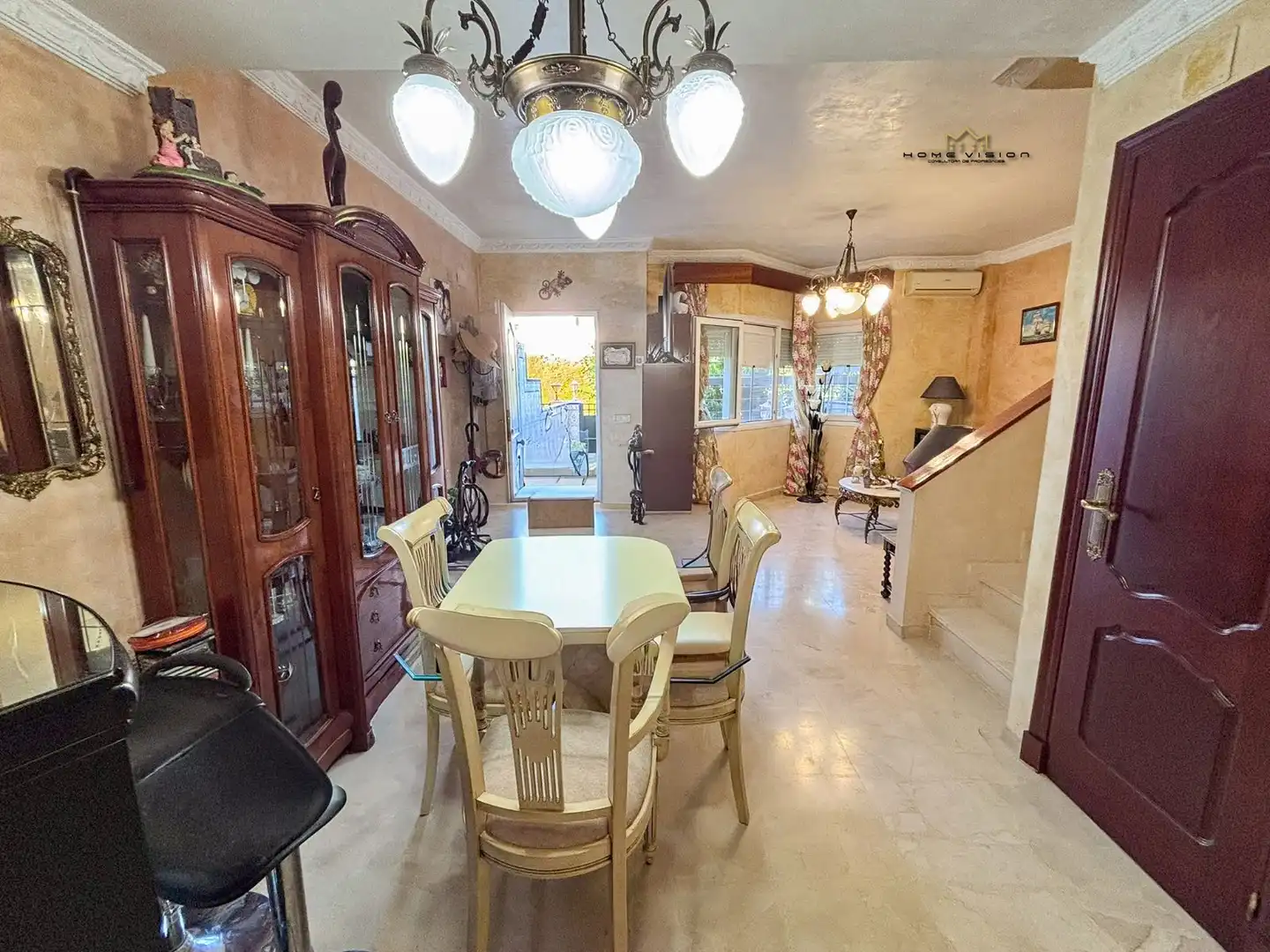 Comedor de Casa adosada en venta en Jerez de la Frontera con Aire acondicionado, Calefacción y Terraza