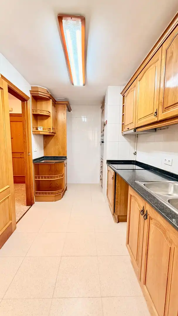 Kitchen of Flat for sale in Sant Joan Despí  with Air Conditioner, Heating and Terrace