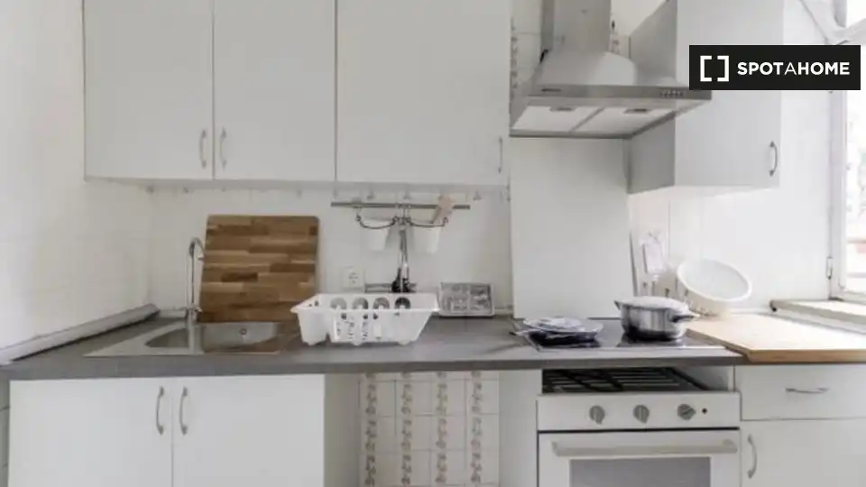 Cocina de Piso de alquiler en Madrid con Aire acondicionado, Calefacción y Amueblado