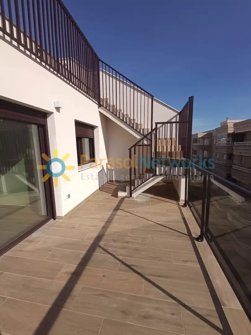 Terrasse von Maisonette zur Miete in Daimús mit Abstellraum und Gemeinschaftspool