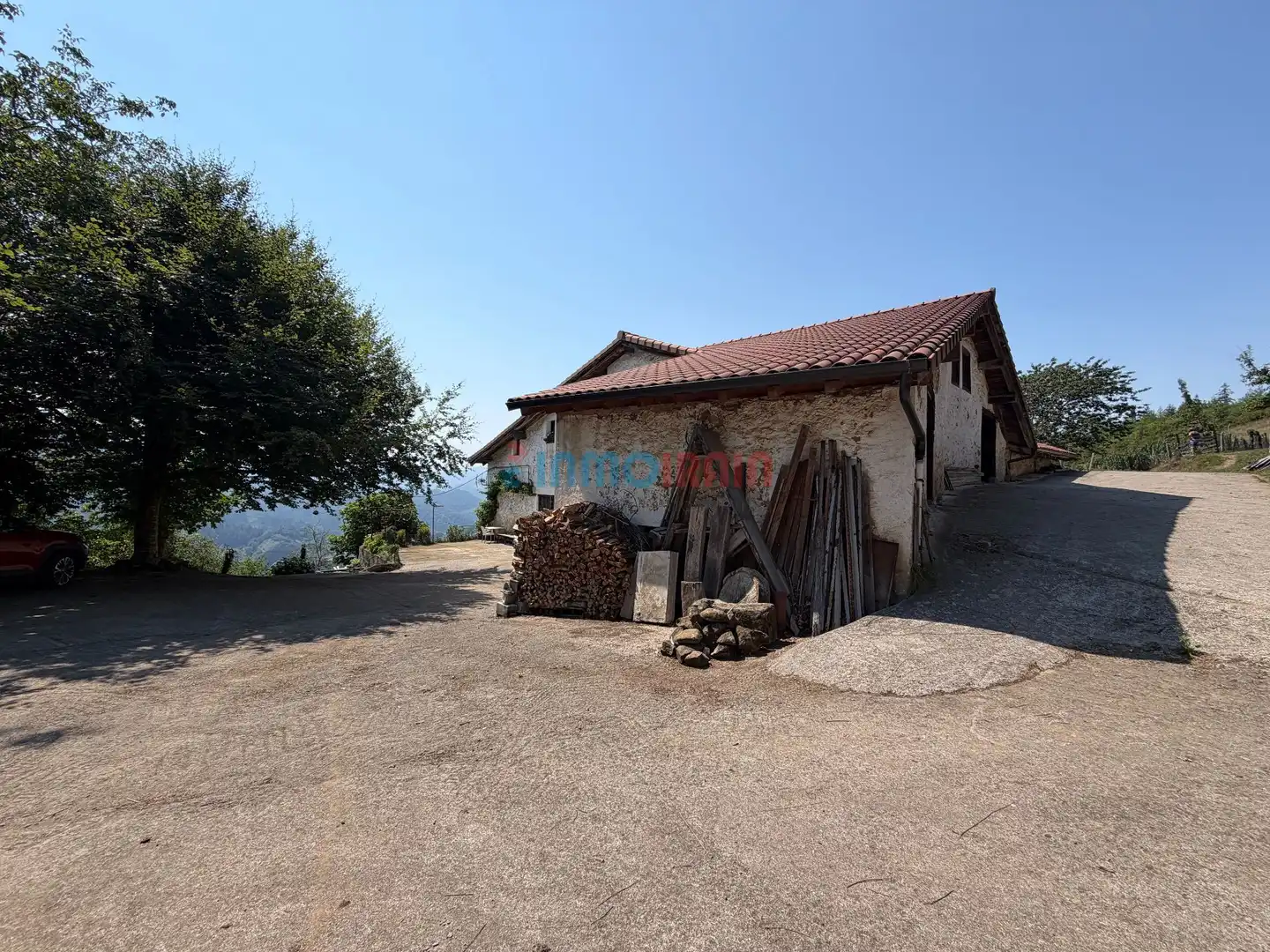 Vista exterior de Casa o chalet en venta en Antzuola con Calefacción, Jardín privado y Trastero