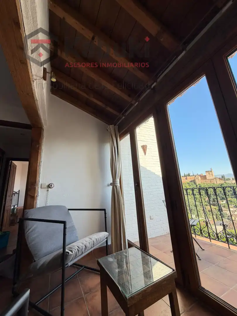 Balcony of Flat for rent in Granada  with Air Conditioner, Heating and Terrace