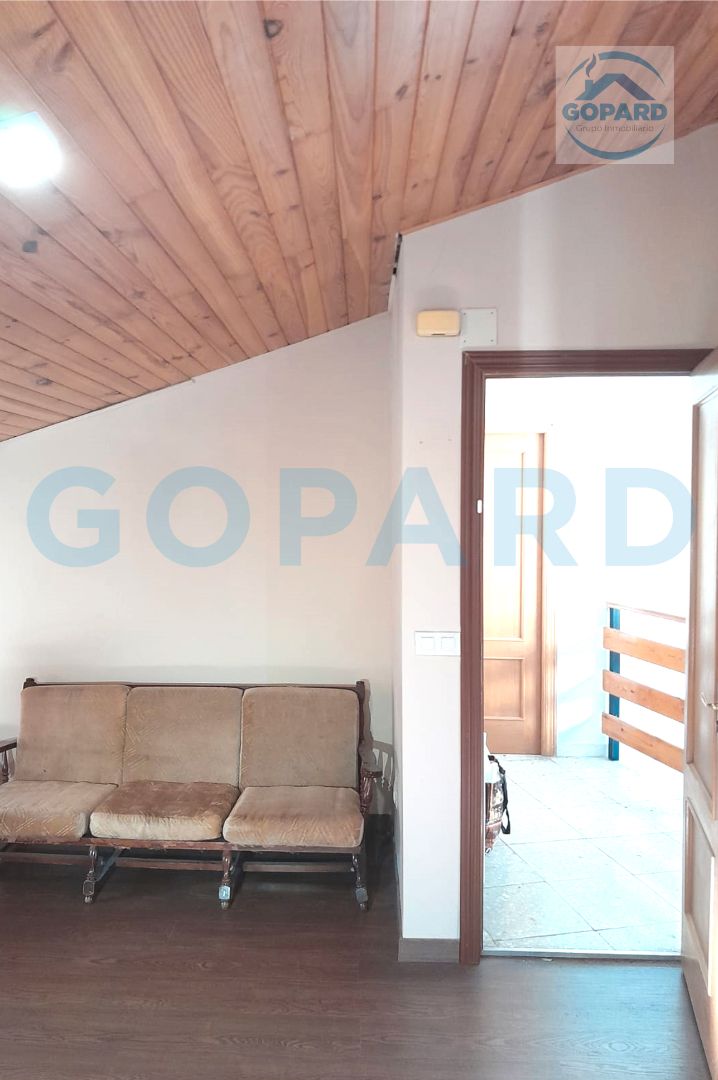 Sala de estar de Estudio en venta en Villanueva de la Cañada con Calefacción, Parquet y Lavadora