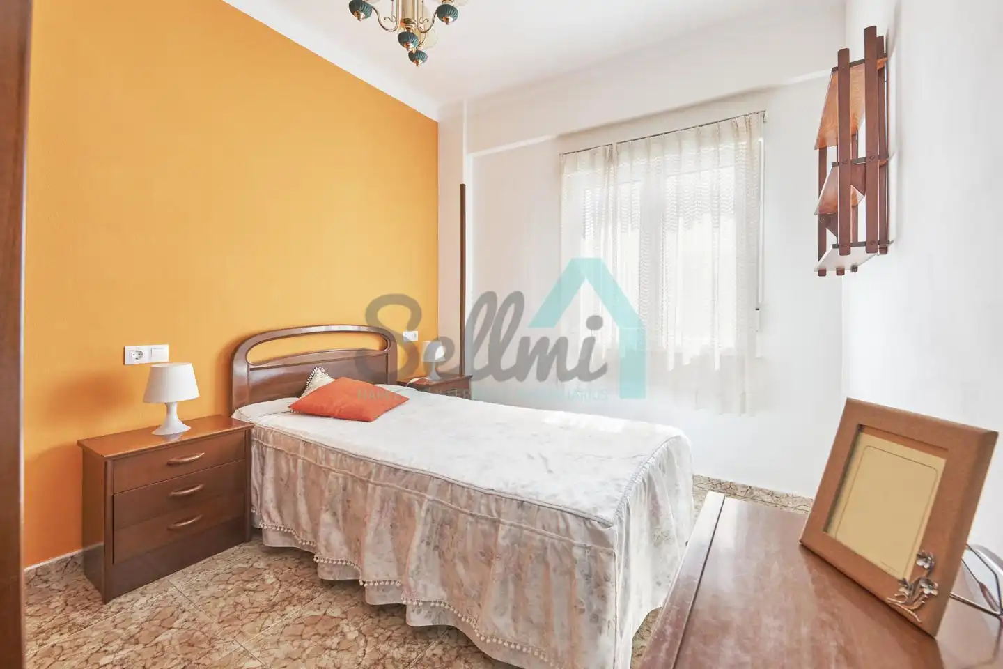 Bedroom of Flat for rent in Gijón   with Furnished