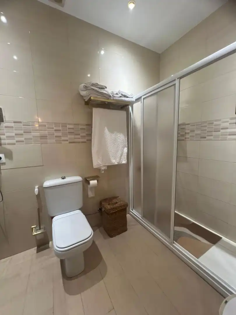 Badezimmer von Wohnung zum Verkauf in Jerez de la Frontera mit Klimaanlage und Privatgarten