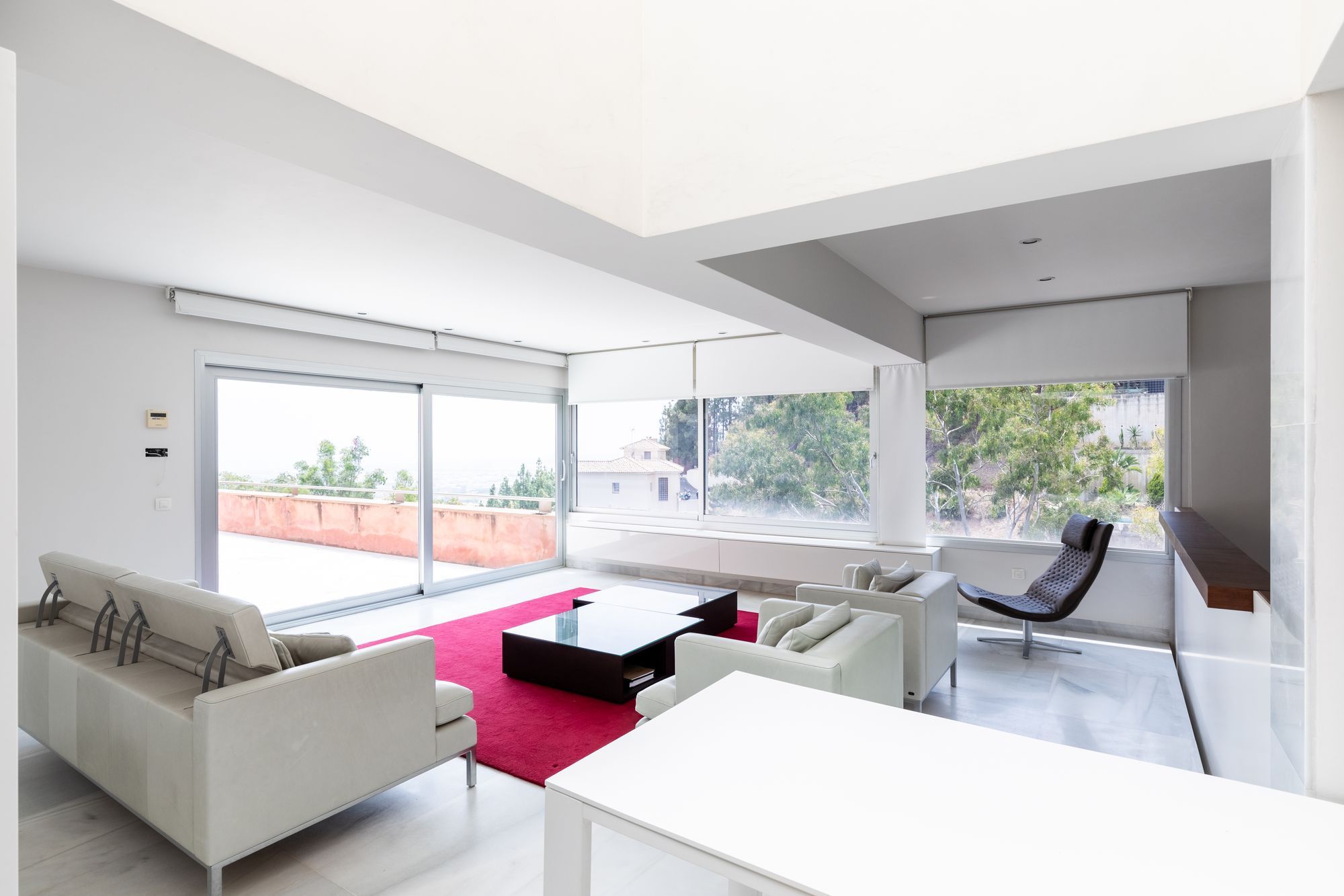 Sala d'estar de Casa o xalet en venda en Málaga Capital amb Terrassa i Balcó