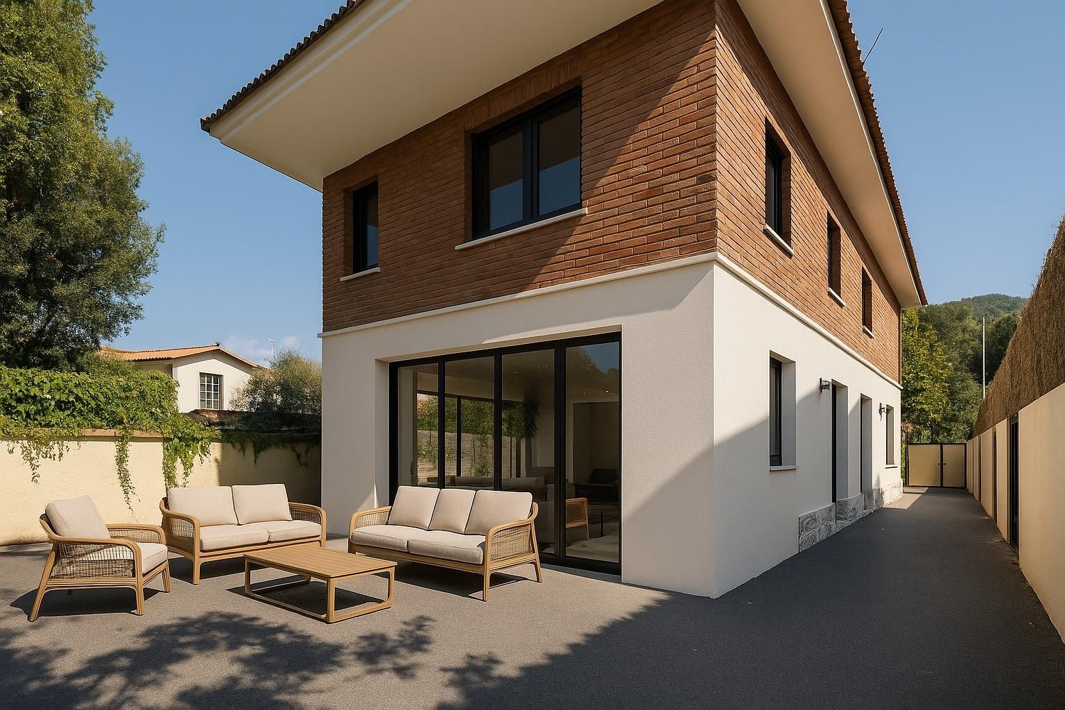 Exterior view of House or chalet for sale in Sant Cugat del Vallès  with Air Conditioner, Heating and Private garden