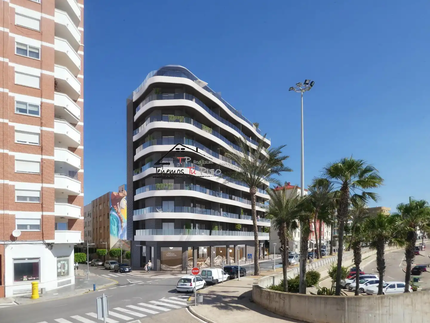 Exterior view of Flat for sale in Benicarló  with Air Conditioner, Heating and Private garden