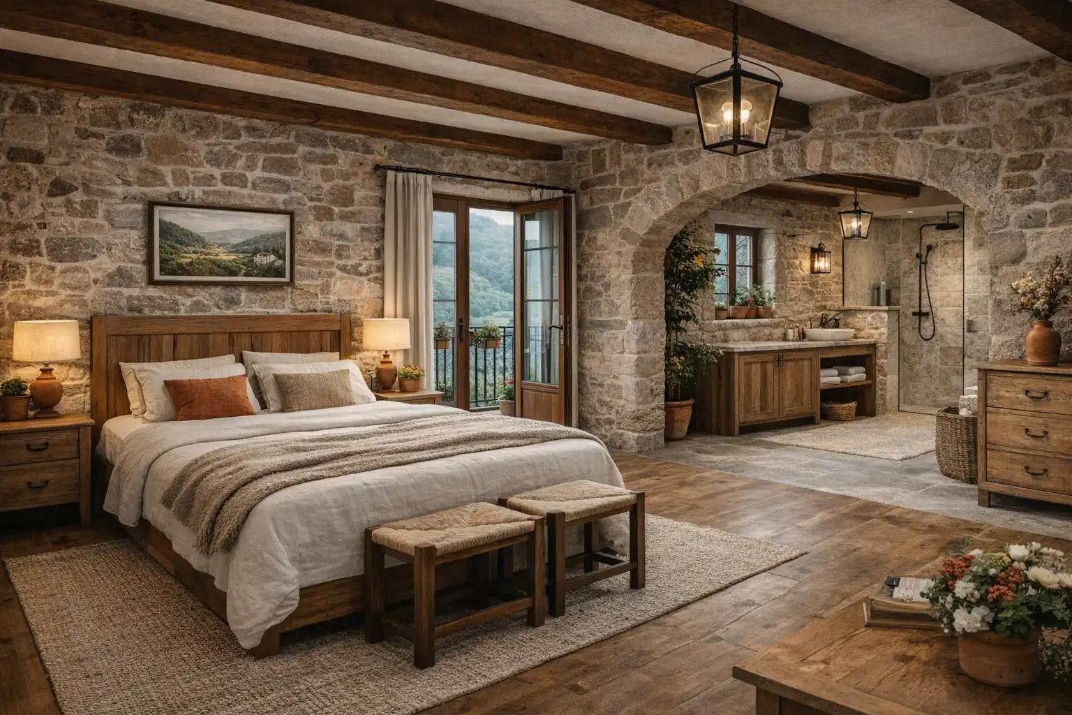Habitación de Casa adosada en venta en Vilardevós