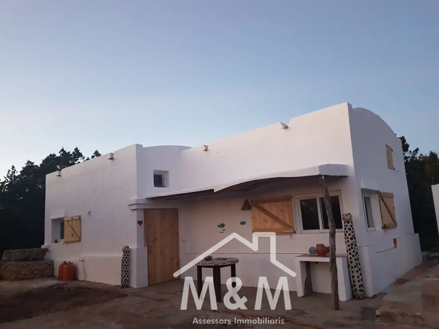 Vista exterior de Casa o chalet de alquiler en Formentera