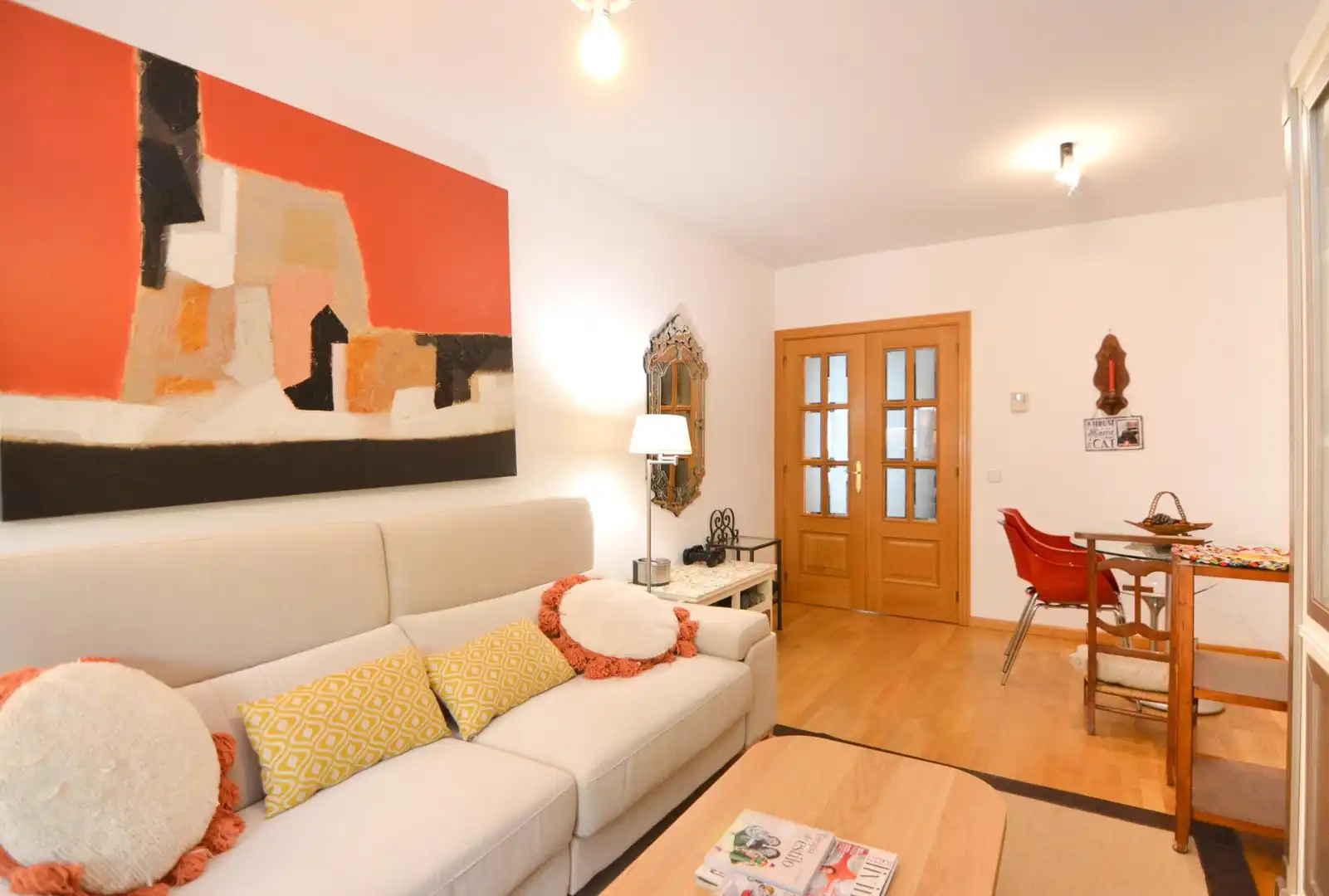 Living room of Flat for share in Villanueva de la Cañada