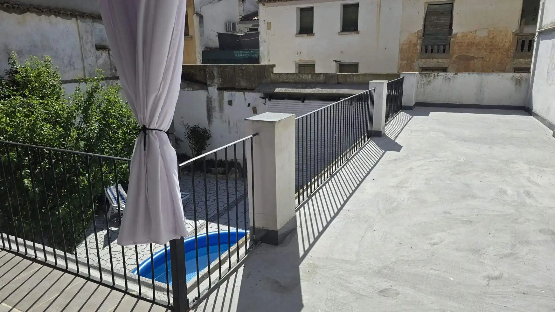 Terraza de Casa o chalet en venta en Pueyo de Santa Cruz con Aire acondicionado, Calefacción y Jardín privado