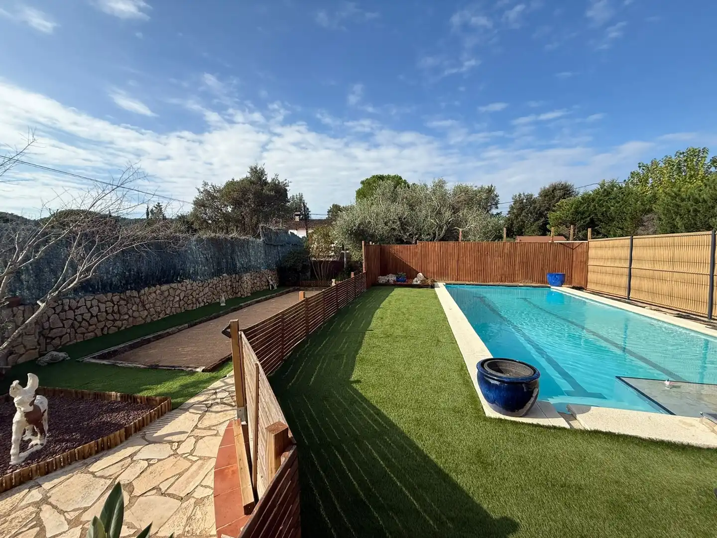 Piscina de Casa o chalet en venta en Caldes de Malavella con Calefacción, Jardín privado y Terraza