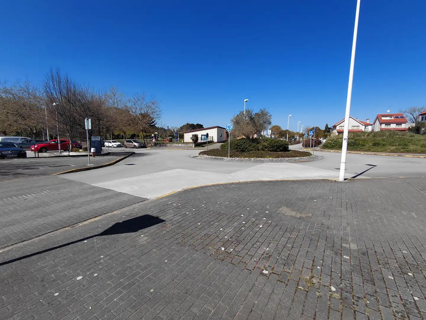 Parking of Flat for sale in Oleiros  with Heating, Private garden and Parquet flooring