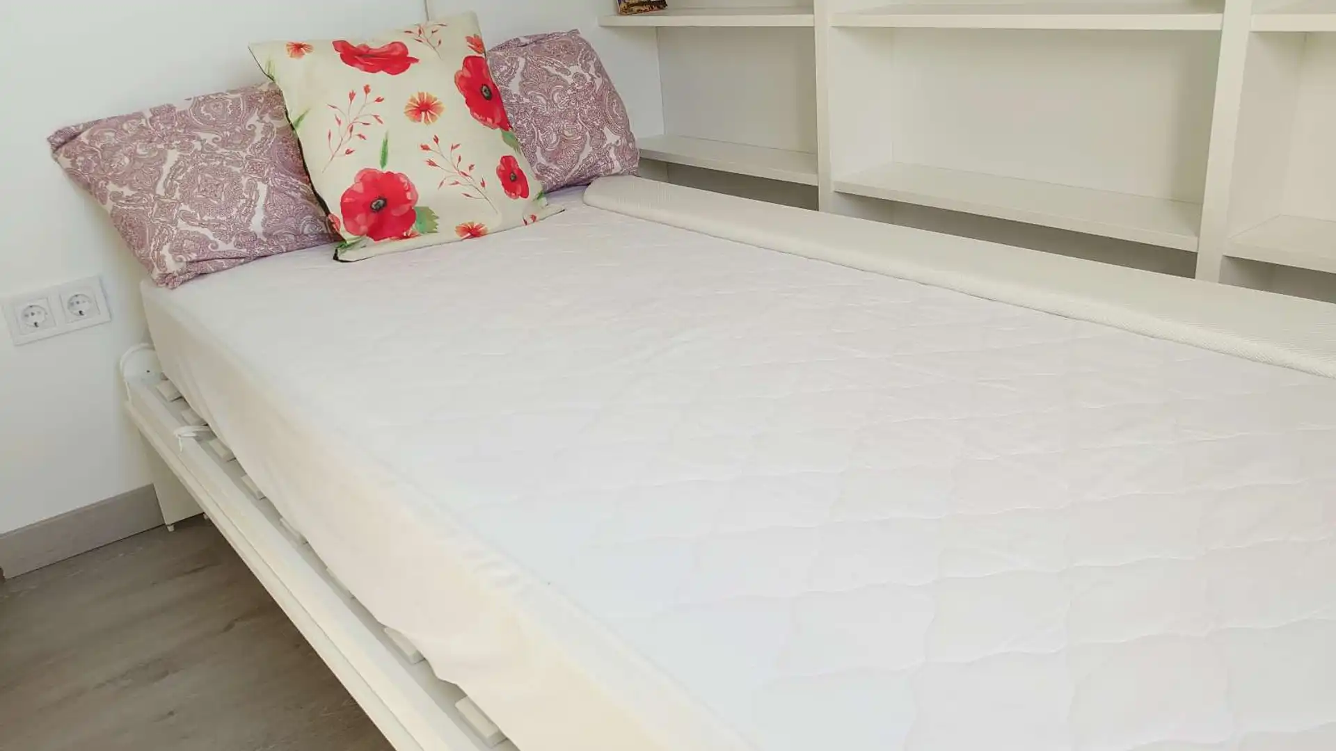 Schlafzimmer von Wohnung zur untervermieten in Getafe mit Klimaanlage, Heizung und Terrasse