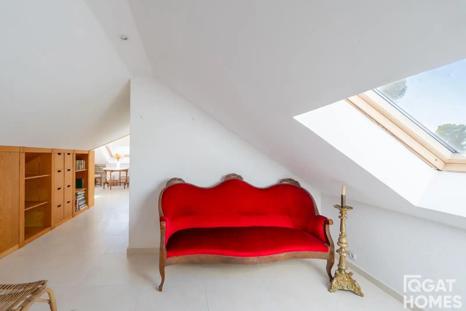 Sala de estar de Casa o chalet de alquiler en Sant Cugat del Vallès con Aire acondicionado, Calefacción y Jardín privado
