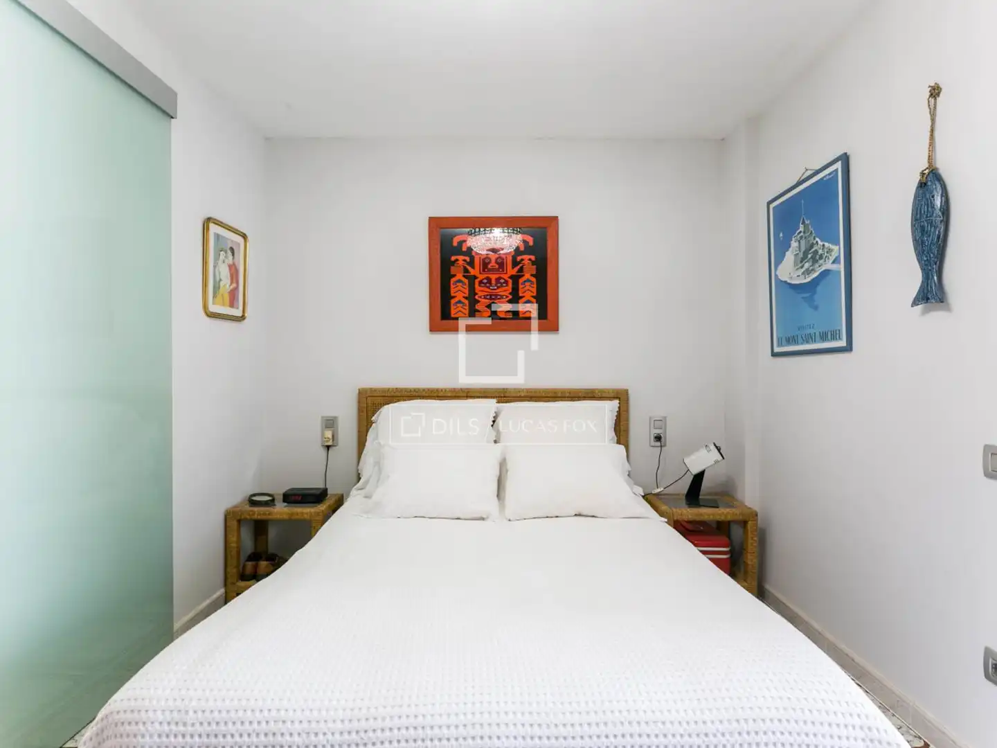 Schlafzimmer von Wohnung zum Verkauf in Castelldefels mit Heizung, Privatgarten und Terrasse