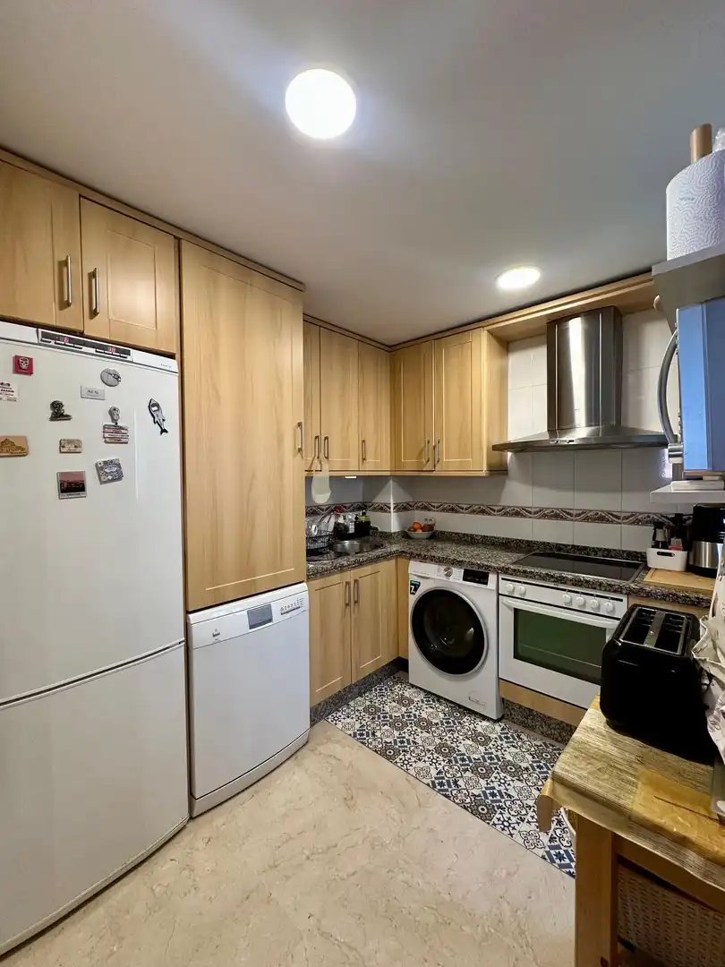Küche von Wohnungen zum Verkauf in Benalmádena mit Klimaanlage, Heizung und Terrasse
