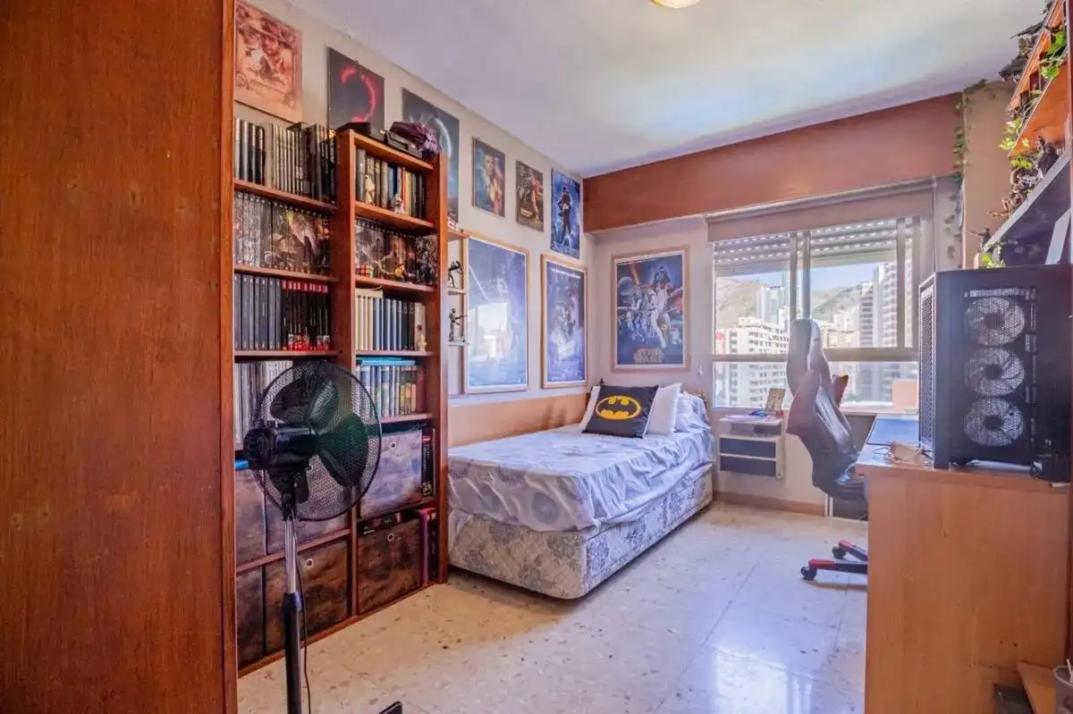 Bedroom of Flat for sale in Benidorm  with Air Conditioner, Heating and Private garden