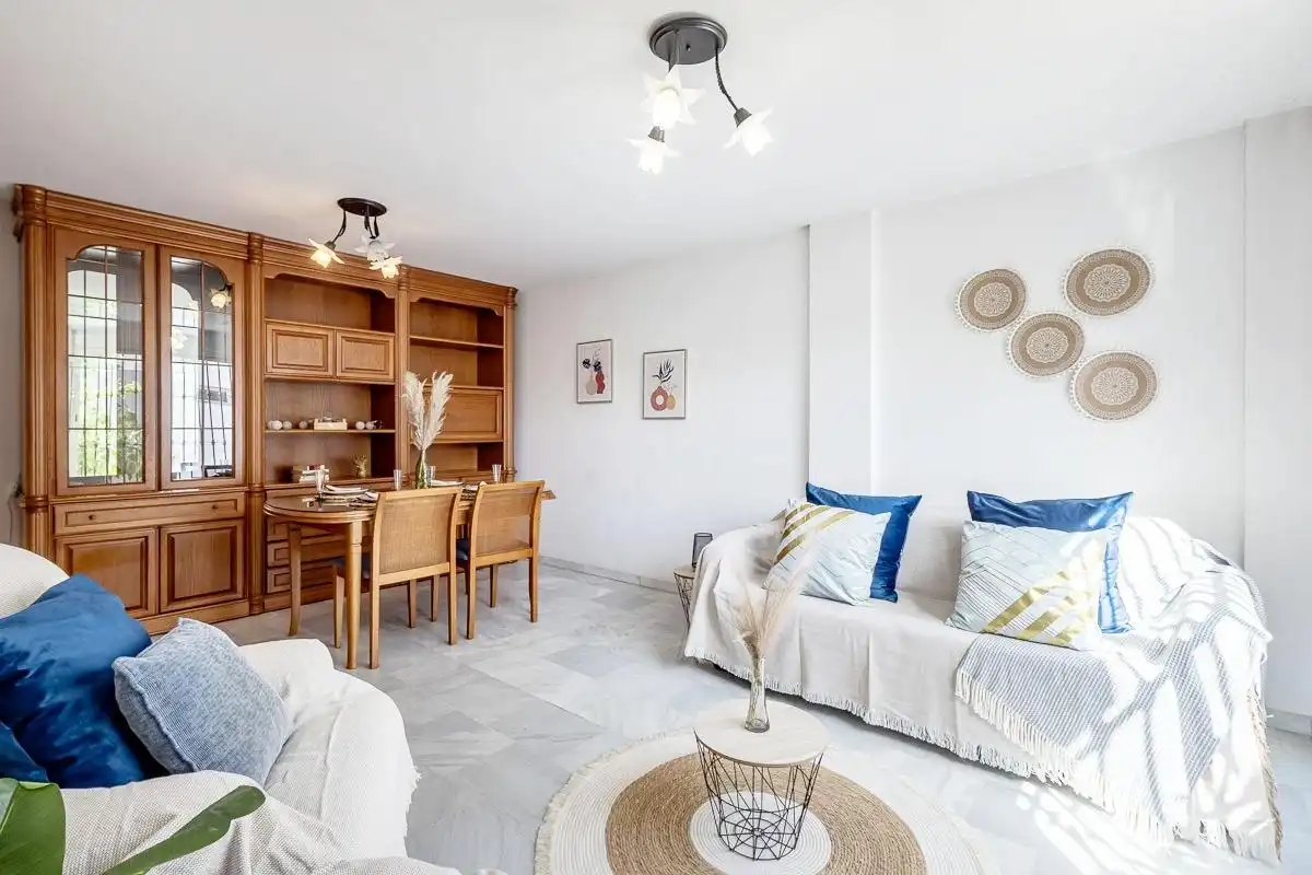Sala d'estar de Casa adosada en venda en Armilla