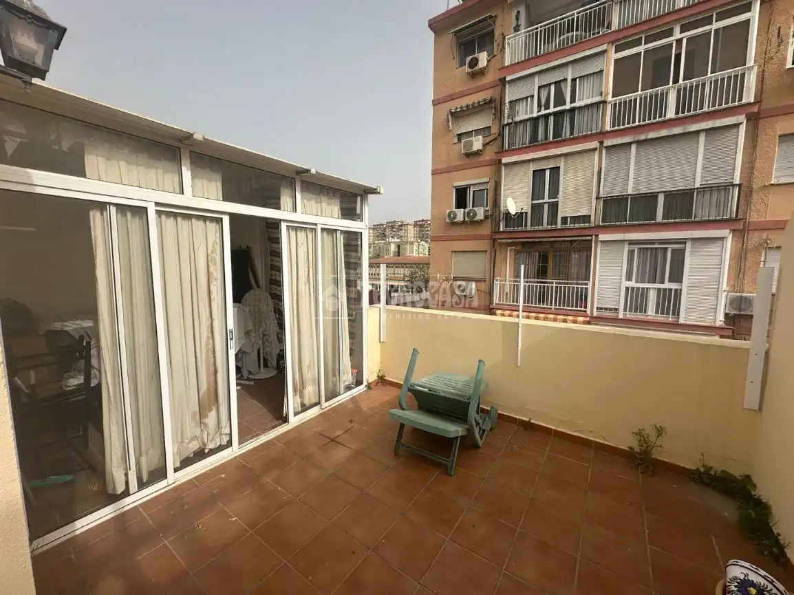 Terraza de Casa adosada en venta en Málaga con Aire acondicionado, Terraza y Trastero