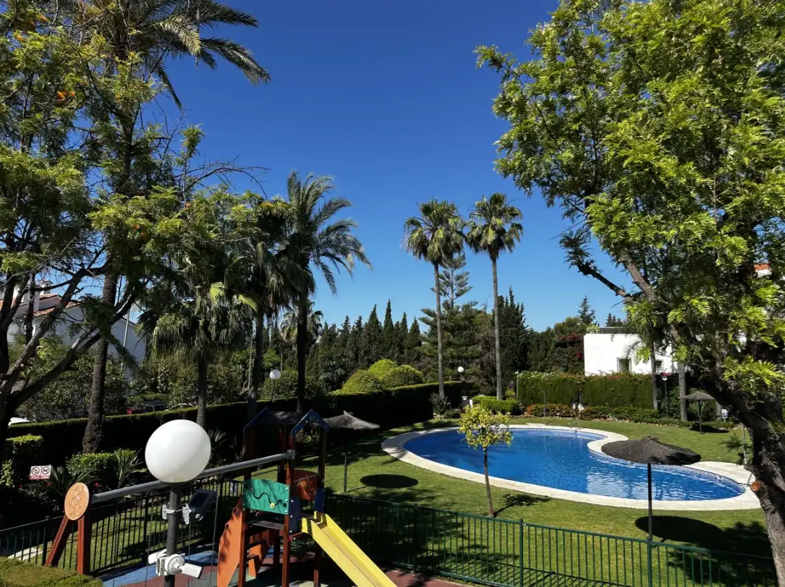 Garden of Detached homes for sale in Marbella  with Air Conditioner, Heating and Private garden