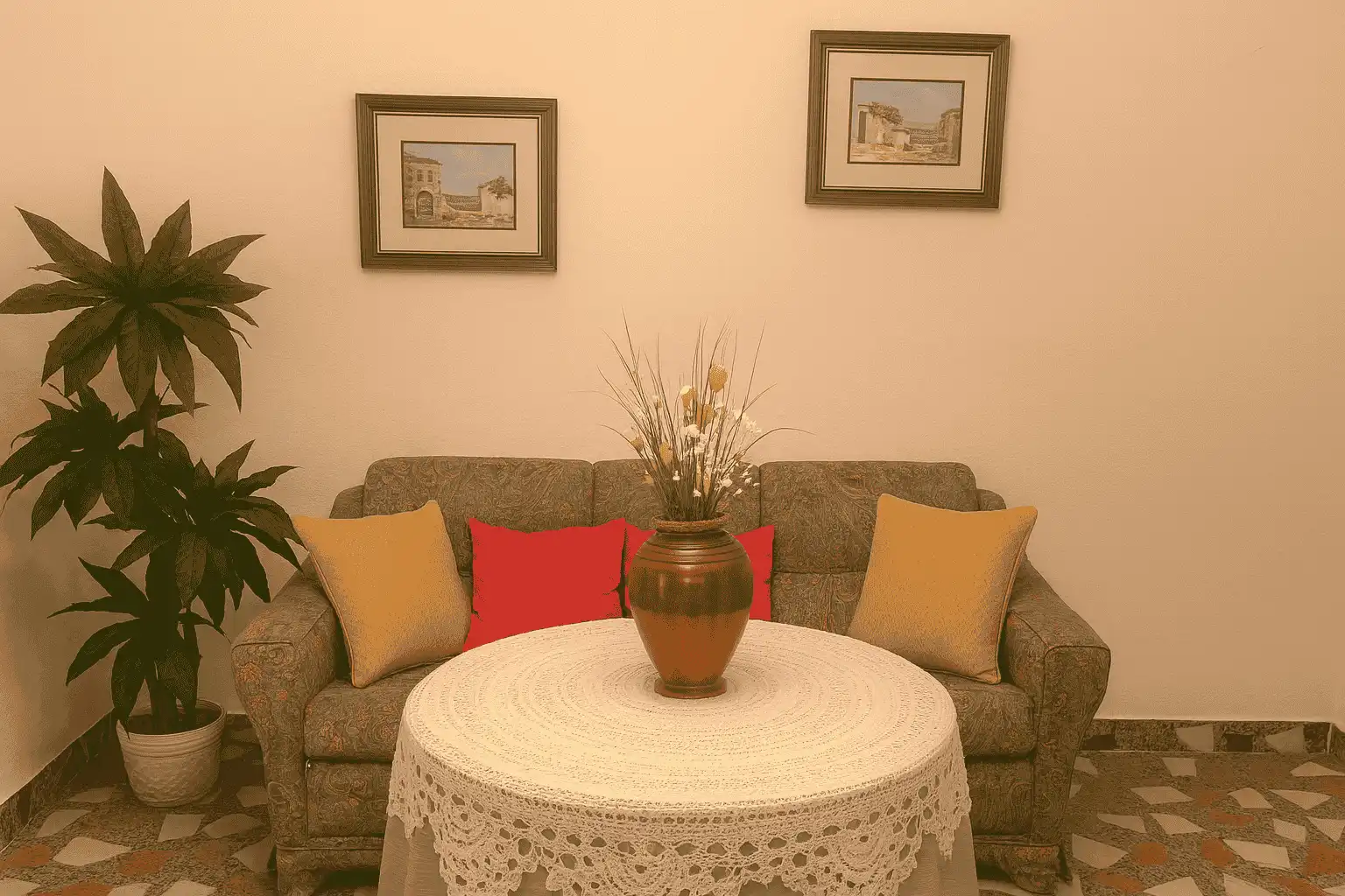 Living room of Houses for sale in Casas de Benítez  with Furnished, Oven and Washing machine