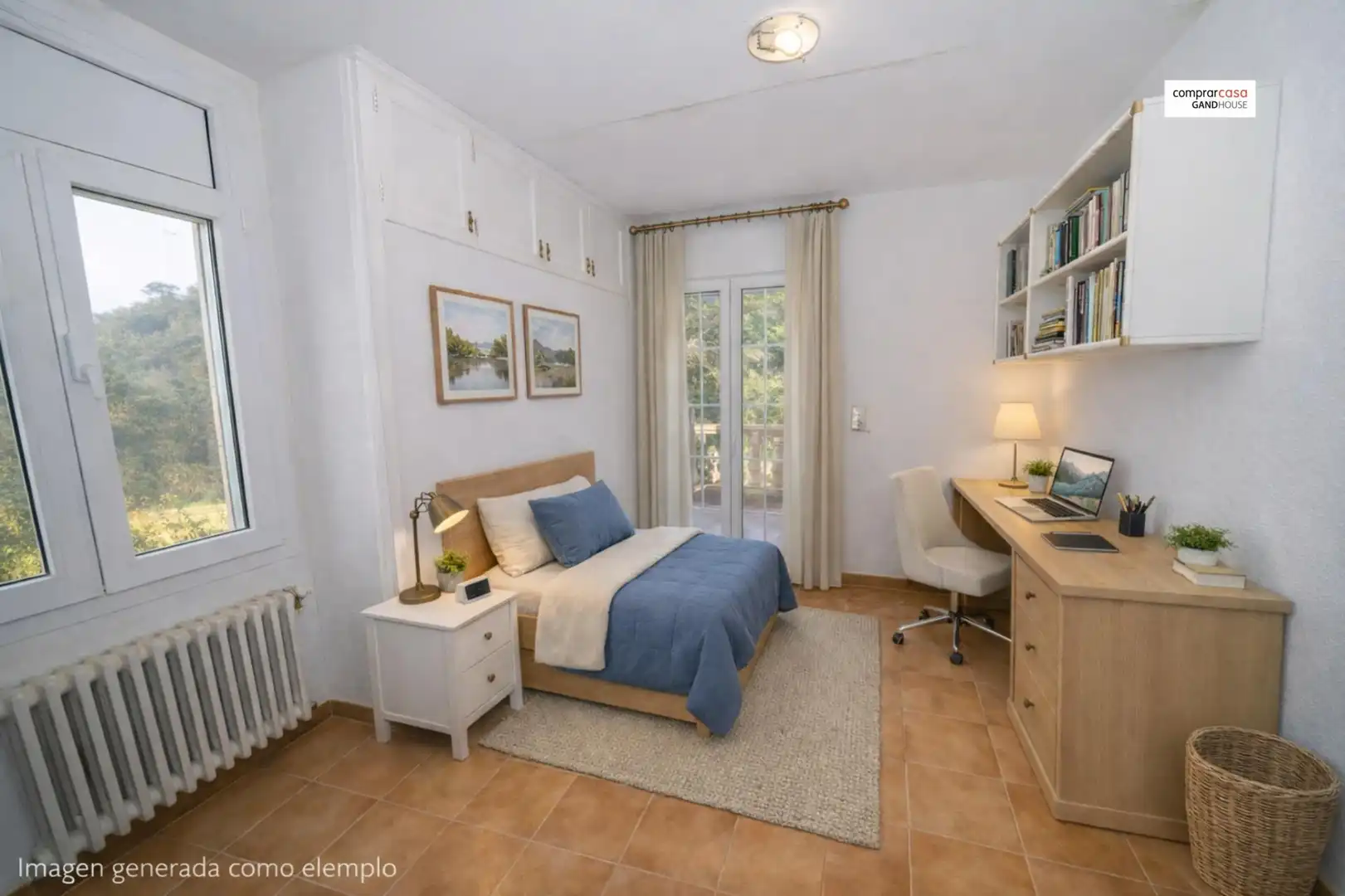 Habitación de Finca rústica en venta en Caldes de Malavella con Aire acondicionado, Calefacción y Jardín privado