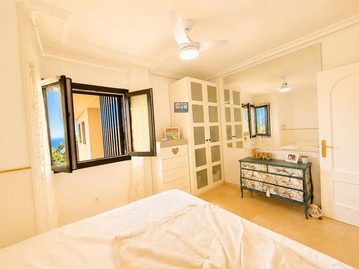 Dormitori de Apartament en venda en Altea amb Aire condicionat, Calefacció i Jardí privat