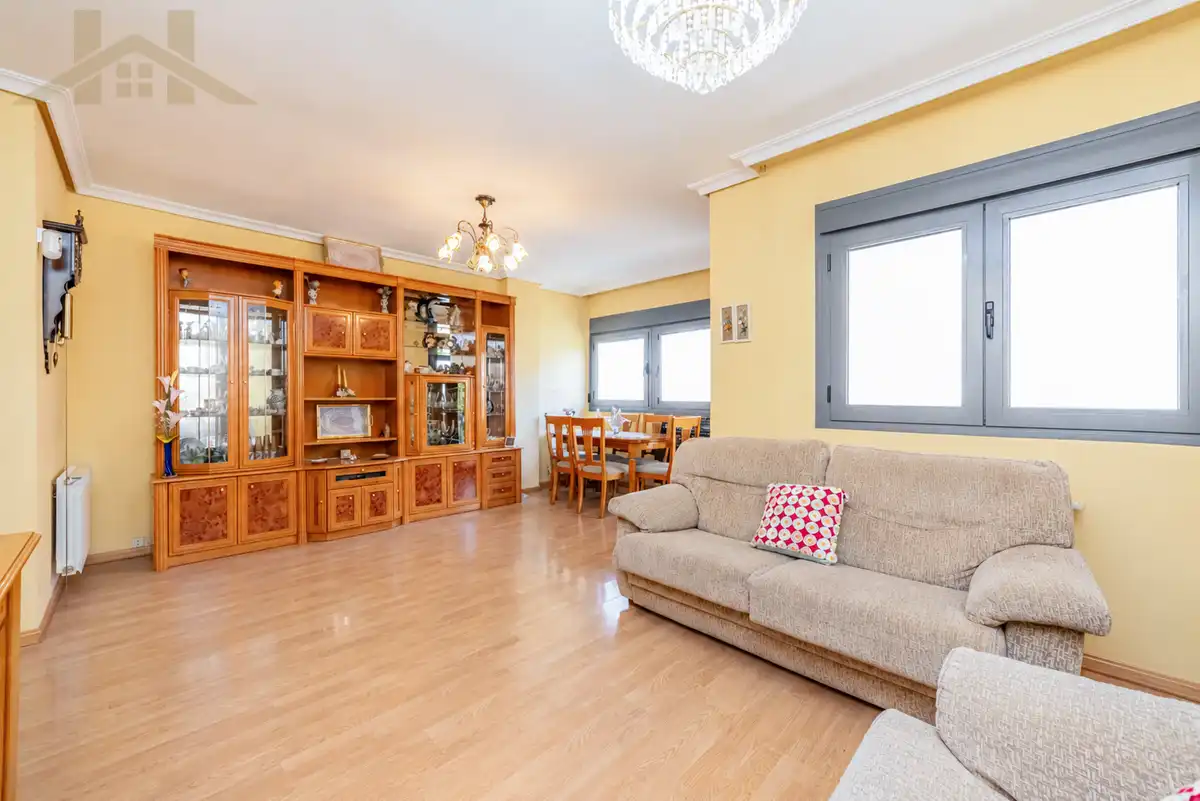 Sala de estar de Piso en venta en Leganés con Aire acondicionado, Calefacción y Terraza