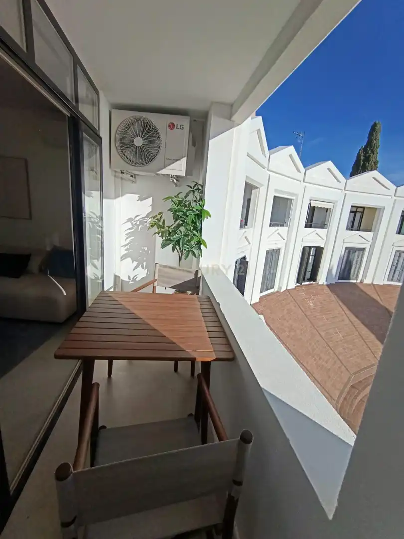 Terrasse von Maisonette zum Verkauf in Calpe / Calp mit Klimaanlage, Waschmaschine und Balkon