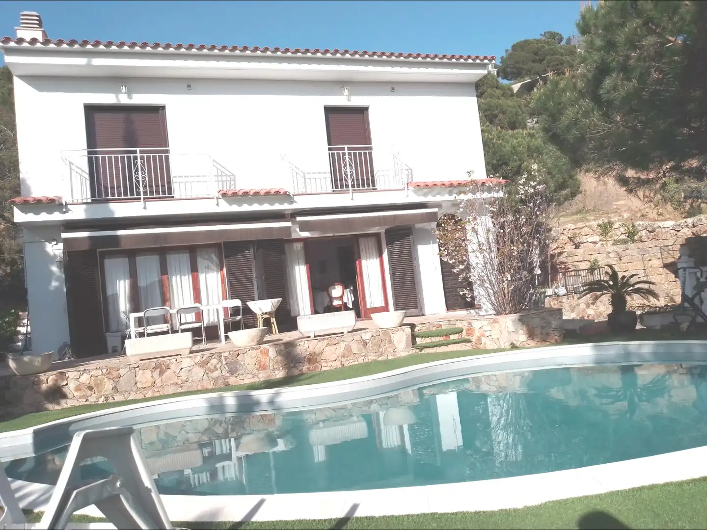 Piscina de Casa o xalet en venda en Lloret de Mar amb Jardí privat, Terrassa i Traster