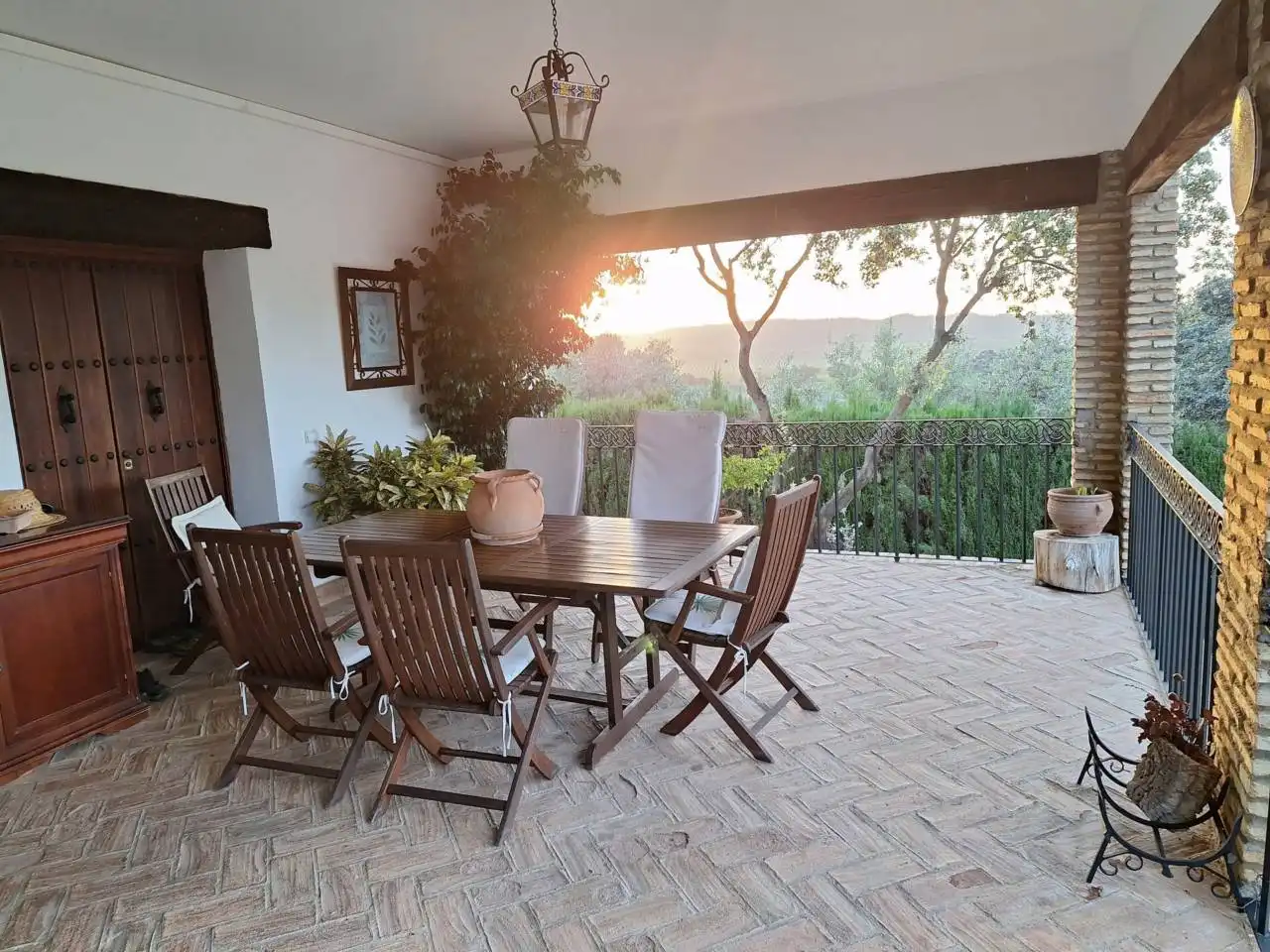 Terrassa de Casa o xalet en venda en Hornachuelos amb Jardí privat, Terrassa i Piscina