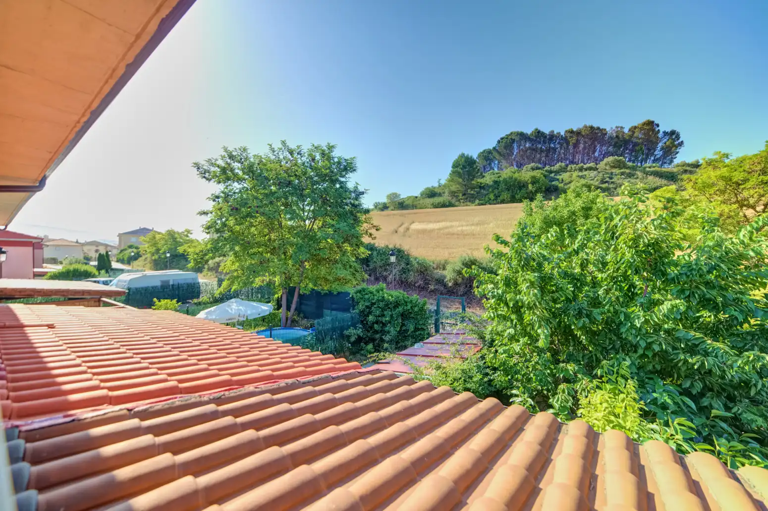 Terrace of Detached homes for sale in Enériz / Eneritz  with Heating, Private garden and Parquet flooring