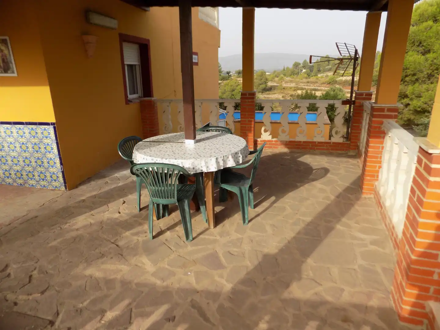 Terraza de Casa o chalet de alquiler en Montserrat con Jardín privado, Terraza y Trastero