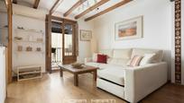 Living room of Flat for sale in  Barcelona Capital  with Air Conditioner, Heating and Balcony