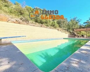 Exterior view of House or chalet for sale in Vilanova de Meià  with Heating, Terrace and Swimming Pool