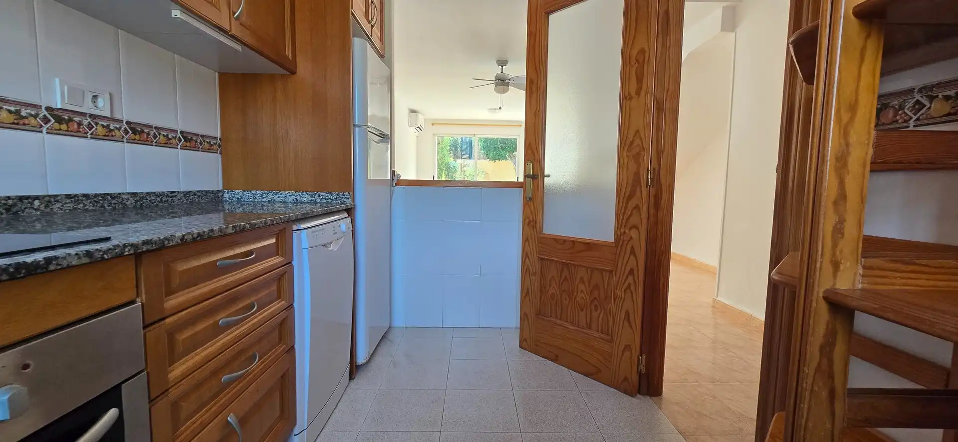 Cocina de Casa adosada en venta en L'Alfàs del Pi con Aire acondicionado, Jardín privado y Piscina