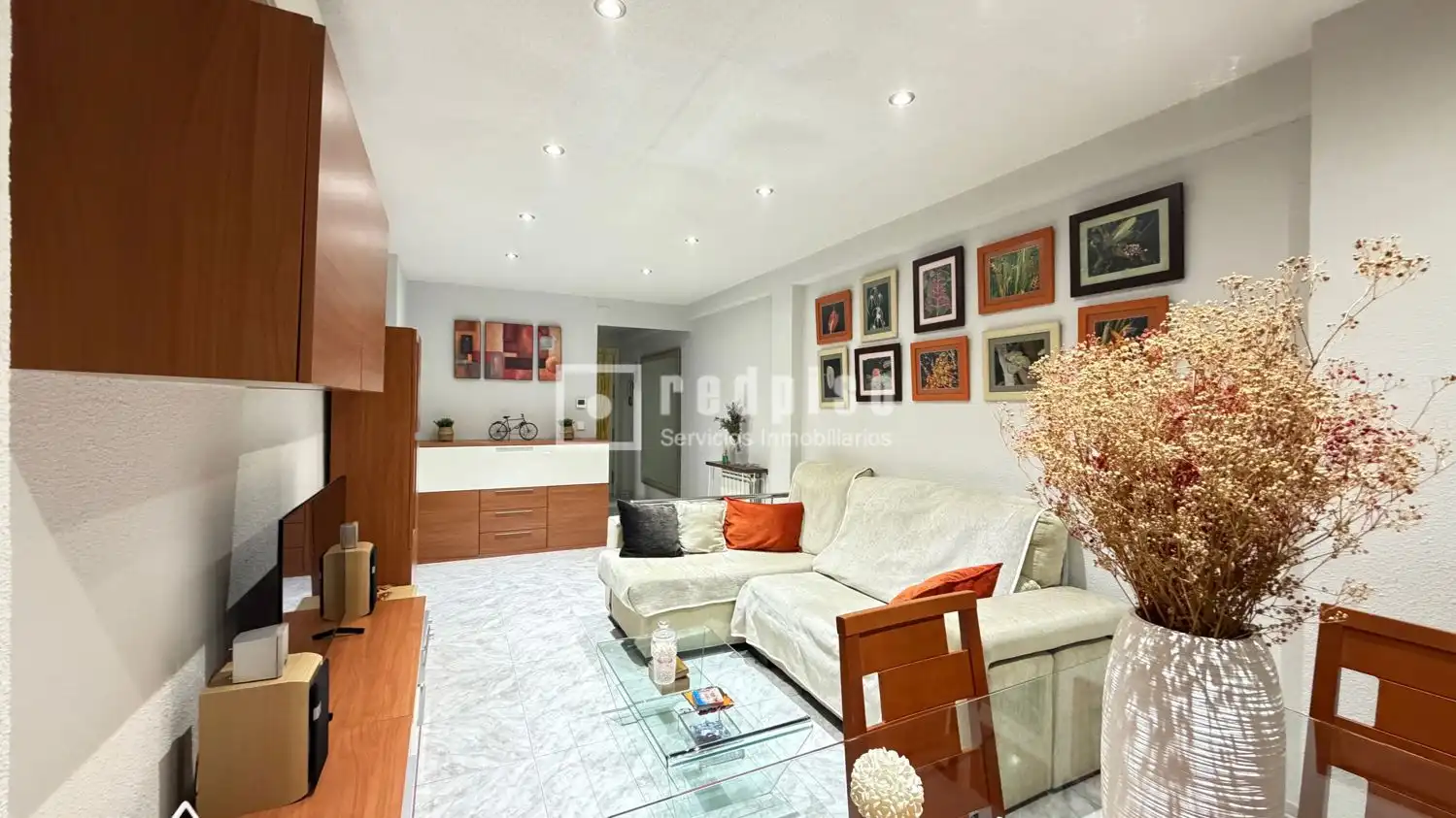 Living room of Flat for sale in Leganés  with Air Conditioner and Heating