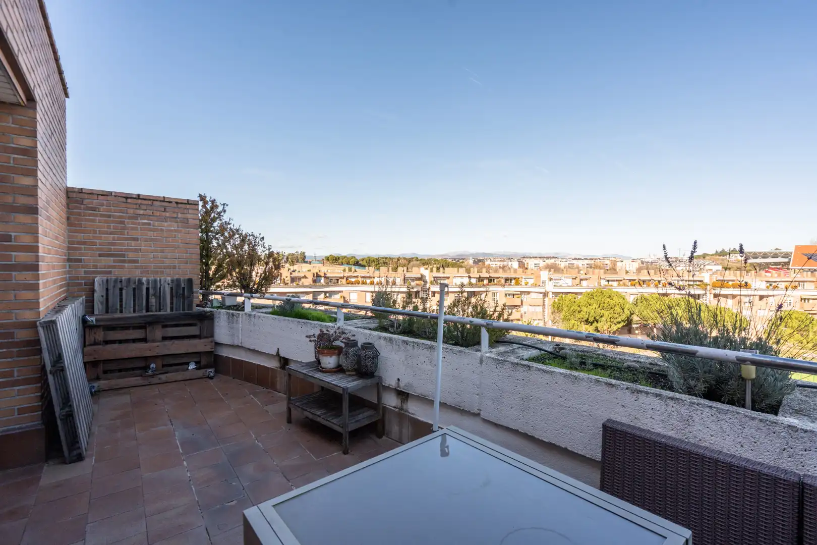 Terraza de Piso en venta en Las Rozas de Madrid con Calefacción, Terraza y Trastero