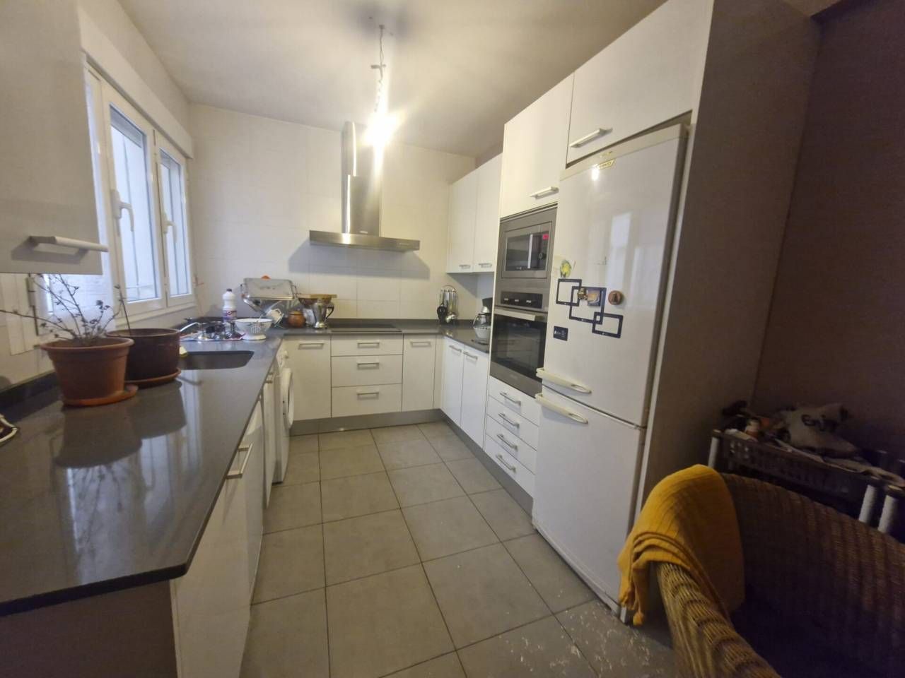 Kitchen of Flat for sale in  Logroño  with Heating and Parquet flooring