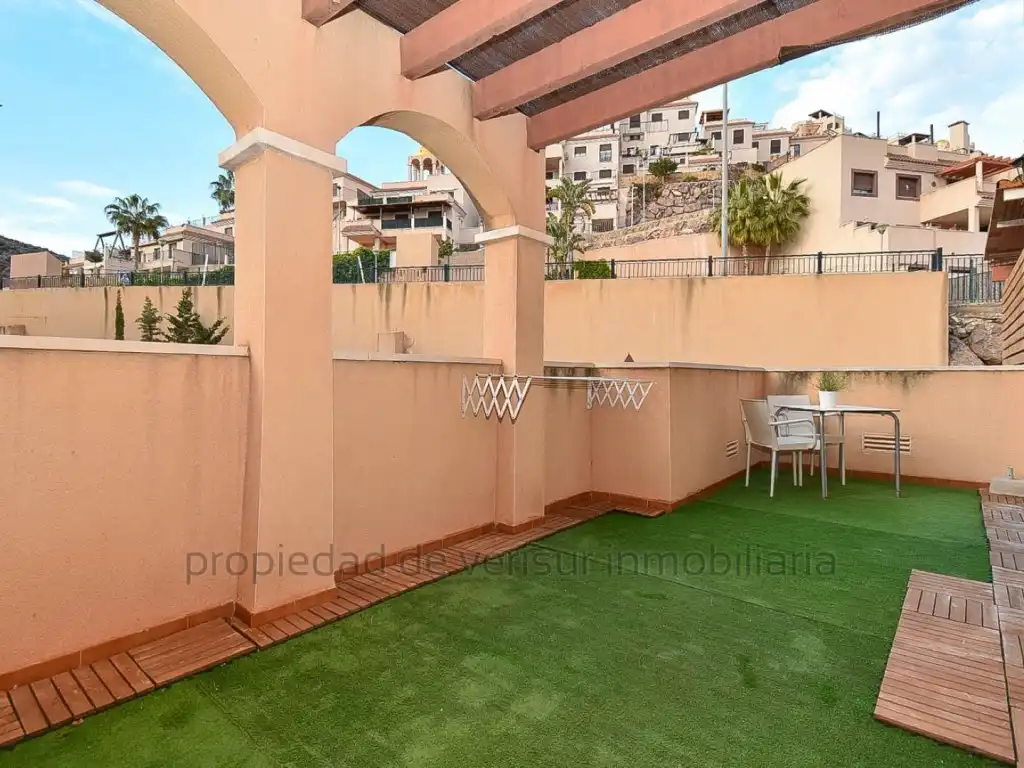 Terraza de Apartamento de alquiler en Águilas con Jardín privado, Terraza y Piscina