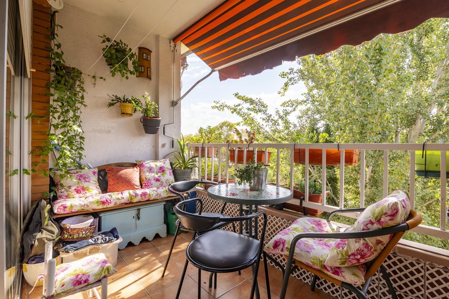 Balcony of Flat for sale in Leganés  with Air Conditioner, Heating and Parquet flooring