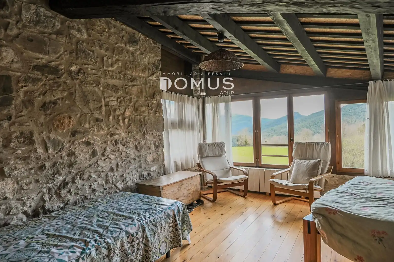 Finca rústica en venta en Santa Pau con Calefacción, Parquet y Piscina