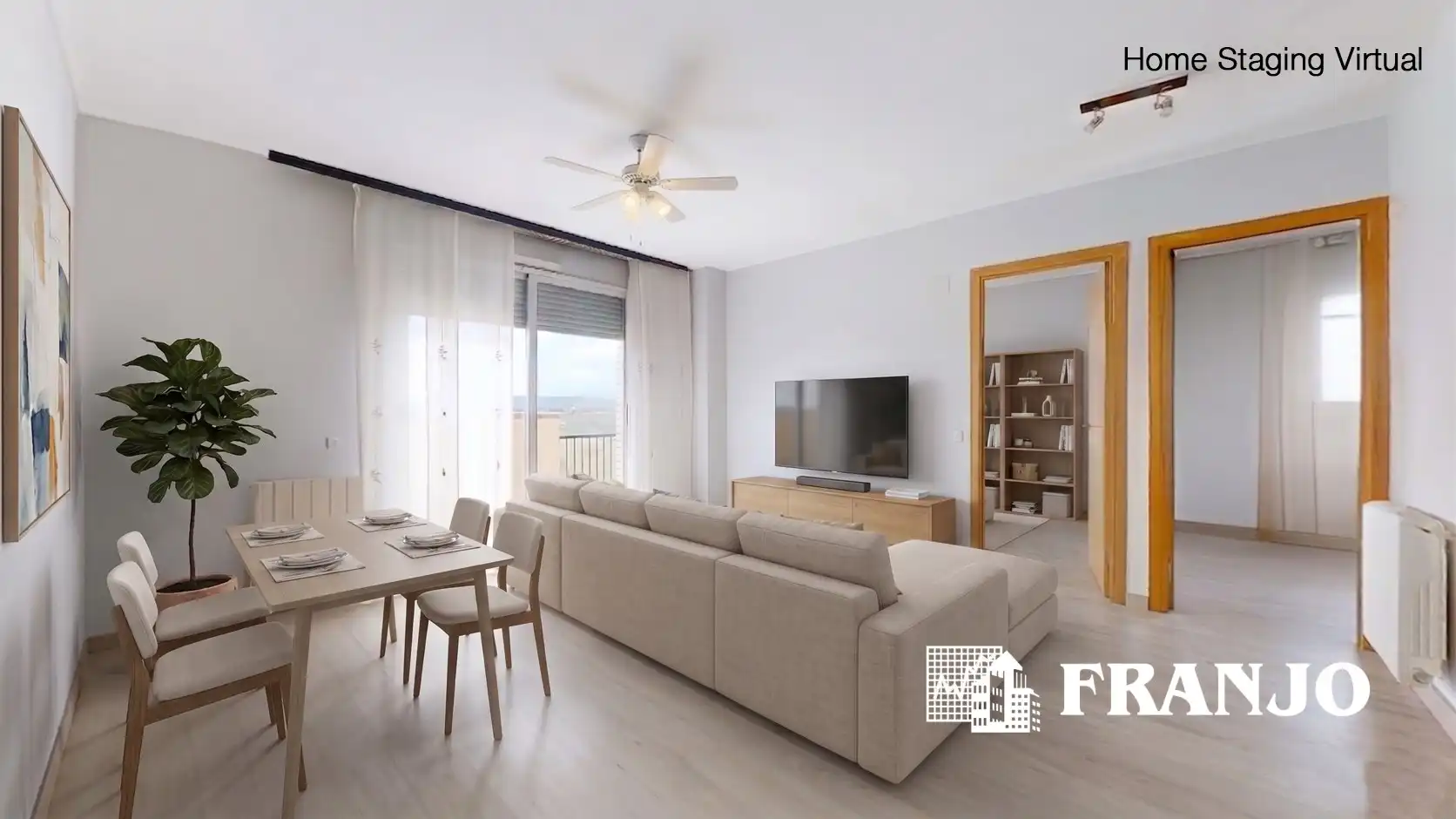 Sala de estar de Piso en venta en Barberà del Vallès con Aire acondicionado, Calefacción y Trastero
