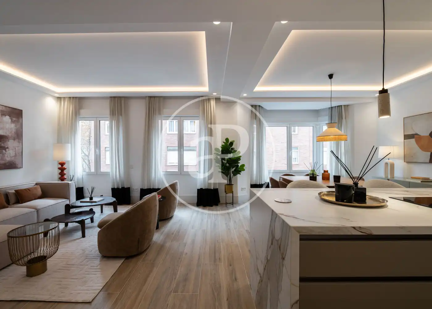 Sala de estar de Piso en venta en Madrid con Aire acondicionado y Calefacción